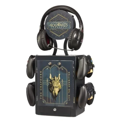 Image de Numskull Official Hogwarts Legacy Gaming Locker Controller Holder &amp; Headset Stand for PS5, Xbox Series XS and Nintendo Switch