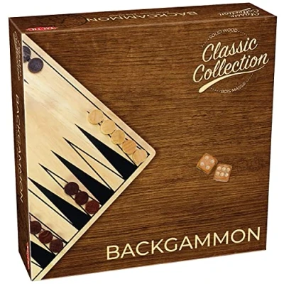 Image de Tactic Backgammon in cardbord Box