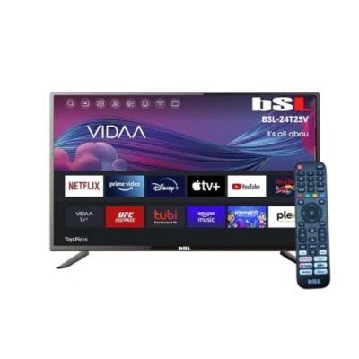 Image de BSL BEAUTIFUL SOUND LINE 24T2SV VIDAA Smart TV 24&quot; WiFi RJ45 Résolution Full HD 1920X1080p USB DVBT2/S2/C Compatible avec Youtube, Netflix, Disney +, Dazn, Prime HDMI
