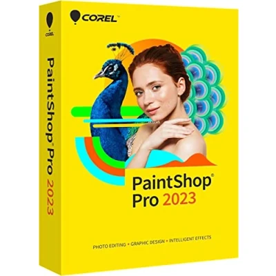 Image de Corel Paintshop Pro 2023 Logiciel de retouche photos et conception graphique PC Key Card