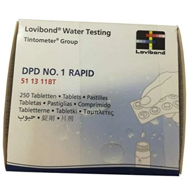 Image de Lovibond®  Lot de 250 réactifs en pastille DPD NO.1 Lot 150 unités. 51 13 11BT