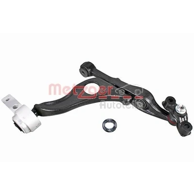 Image de METZGER 58128501 Bras de suspension avec roulement, rotule Essieu avant gauche, inférieur barre oscillant transversal