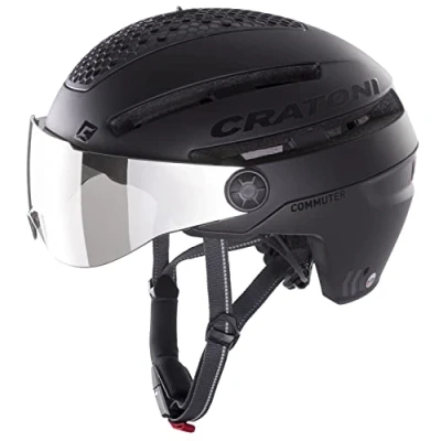 Image de Cratoni Commuter (Pedelec) Casque de vélo Mixte Adulte, Noir, S M (54 58 cm)