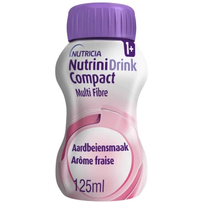 Image de Nutricia Nutrinidrink Compact Multi Fibre Fraise