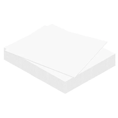Image de Kangaro Lot de 15 plaques mousse blanche 50 x 70 cm 3 mm DIY pour artisanat, présentation, modélisme, passe partout