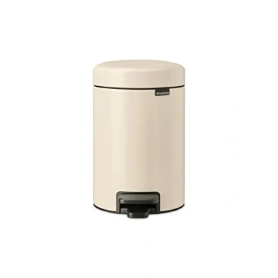 Image de Brabantia Poubelle à Pédale Newicon avec Seau en Plastique, 3L Acier Mat