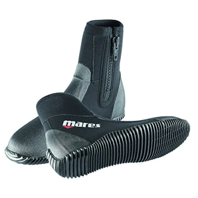 Image de Mares Mixte Dive Classic Ng 5 Mm neopren boots, Noir Gris, 35/36 (US 4) EU
