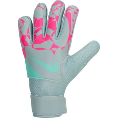 Image de Nike Performance Match JR Unisex Gants de gardien but pour enfants, Taille: 4, Ocean cube/pink blast/aurora green