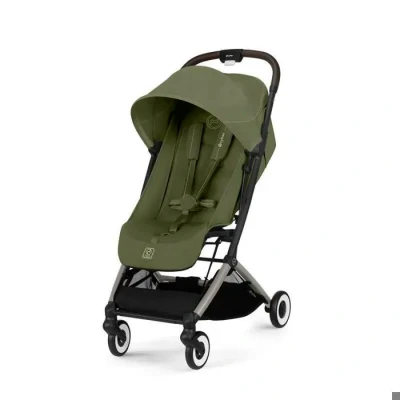 Image de CYBEX Poussette ultra compacte et confortable ORFEO 4 roues MossGreen
