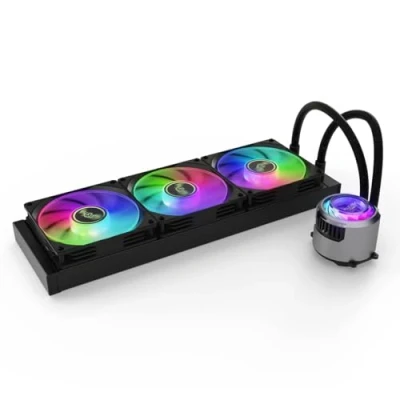 Image de Refroidissement ventilation watercooling Valkyrie VK AIOJR360B Refroidisseur d&#039;eau Jarn 360 ARGB