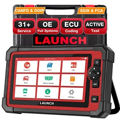 Image de 2024 Launch X431 CRP919E Bi directionnel Valise Diagnostic Auto Codage du calculateur Système OE Complet FCA Can FD/DoIP 31+ réinitialisation EPB/SAS/at/ABS/Oil/TPMS/DPF/IMMO obd2 français