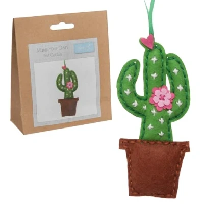 Image de Trimits GCK013 Lot Feutre kit : Cactus, Taille Unique, Coloris Assortis