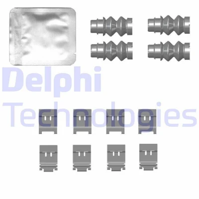 Image de DELPHI LX0772 Kit d&#039;accessoires, plaquette de frein à disque PEUGEOT: 3008 II SUV, 5008 II, 308 3/5 portes, TOYOTA: Corolla XII Break, Yaris IV