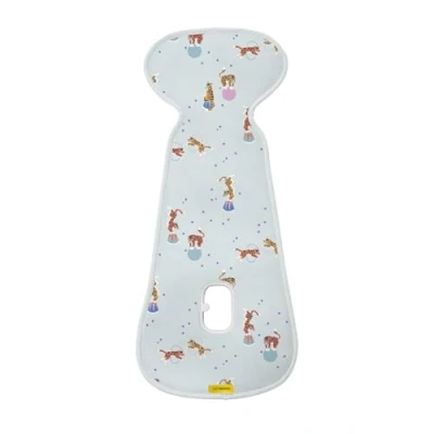 Image de AeroMoov Assise Air Layer Evite à votre enfant de transpirer Le siège auto ou la poussette Coton Bio Groupe B Circus Tigers