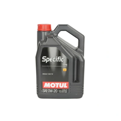 Image de Motul Specific 17 FE 0W 20 5I Huile moteur 109950 HYUNDAI: Tucson, RENAULT: Kadjar, DACIA: Duster II