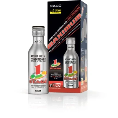 Image de XADO Conditionneur de métal atomique Maximum Revitalizant® 1Stage Engine Oil Additive Additif pour huile moteur réparation et usure, 225ml