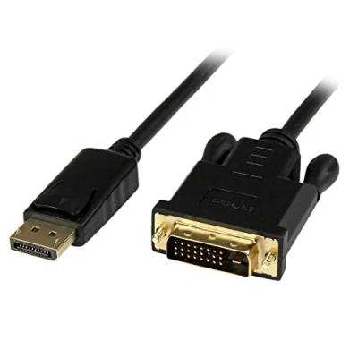 Image de StarTech.com Câble adaptateur DisplayPort vers DVI actif de 1,8 m Convertisseur DP D 1920x1200 Noir Neuf