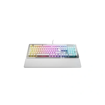 Image de Roccat Vulcan II Clavier de Jeu Mécanique Pour Pc, Touches Rétro Éclairées RGB Personnalisables, Repose Poignet Amovible, Titan Linear Switches, Blanc