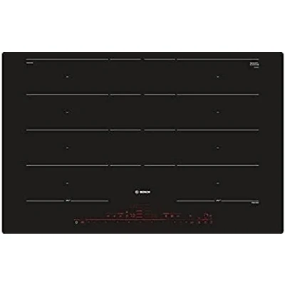 Image de Bosch Serie 8 PXY801DW4E Plaque Noir Intégré (placement) avec zone à induction 4 zone(s)