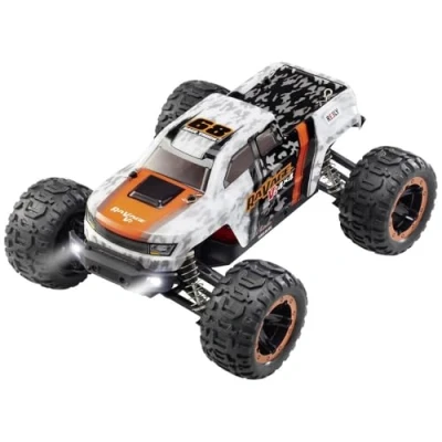 Image de Reely Ravage 4x4 V2 Orange/Blanc Brushed 1:16 Auto RC électrique Monstertruck 4 Roues motrices (4WD) prêt à fonctionner