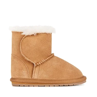 Image de EMU Australia Toddle, Boots mixte enfant Marron (Chestnut), 18 24 mois