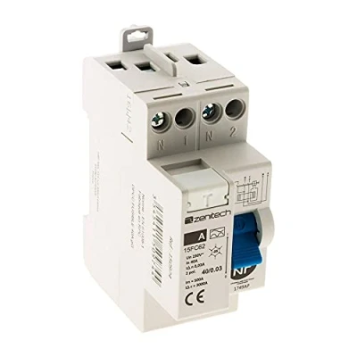 Image de Interrupteur différentiel 40/2 30mA Type A NF Zenitech