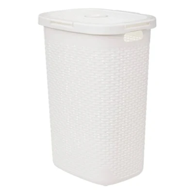 Image de 5 five simply smart Corb 60 l rotin blanc