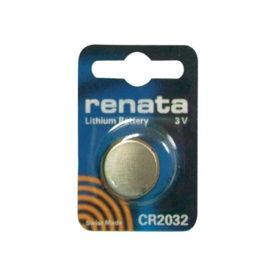 Image de Renata Coin Batterie CR 2032 Lithium CR2032 225 mAh 3V 1St.