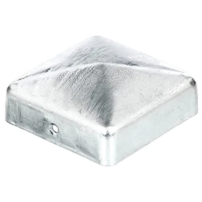 Image de Alberts 205805 Capuchon pour poteau en bois forme plate galvanisé à chaud 70 x mm