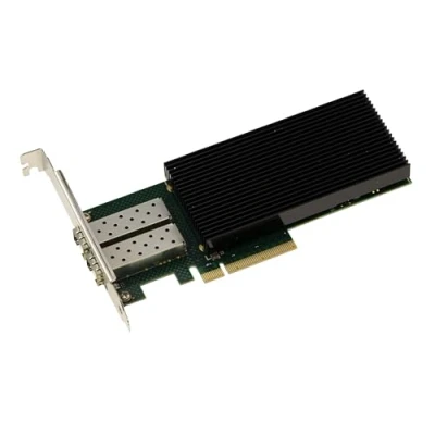 Image de KALEA INFORMATIQUE Carte contrôleur PCIe réseau LAN 10G Fibre SFP+ 2 Ports X722 DA2 avec Chipset Intel Confidential 10GbE Ethernet Network Adapter