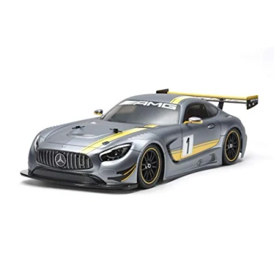 Image de Tamiya 58639 1:10 Mercedes AMG GT3 (TT 02) Kit de montage voiture électrique télécommandé En polycarbonate Non laqué
