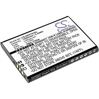 Image de TECHTEK Batteries Compatible avec [Doro] 7030, 7031, 7080, DFC 0270 remplace DBX 1350A