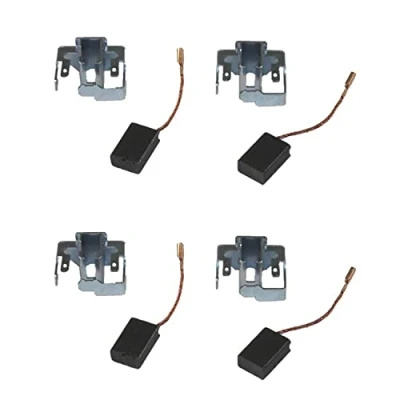 Image de Lot de 4 balais charbon Pour meuleuse d&#039;angle Parkside PWS 125 E4 LIDL IAN 304008, D3 287952, G6 346212