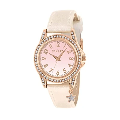 Image de Tikkers Filles Analogique Quartz Montre avec Bracelet en Polyuréthane TK0203