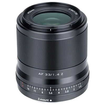 Image de VILTROX AF 33/1.4 Z lentille et filtre d&#039;appareil photo MILC Objectif zoom standard Noir Neuf
