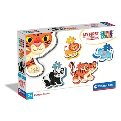 Image de Clementoni My First Puzzles Animaux sauvages 2 3 4 5 pièces 20810