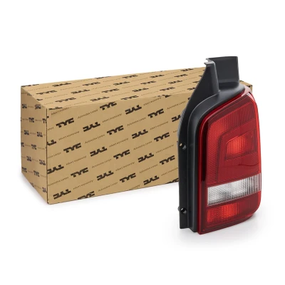 Image de TYC 11 11593 2 Feu arrière droit gris fumée sans porte lampe VOLKSWAGEN: Transporter 5 Bus, 5, Multivan (7HM