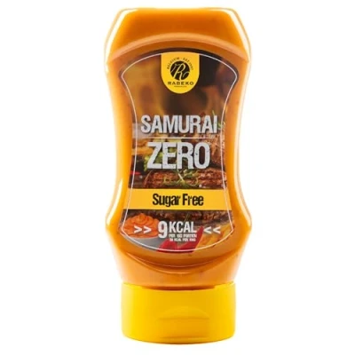 Image de Rabeko Zero Sauce Samurai, 1 x 350ml sans sucre et peu de matières grasses produits sains à faible teneur en glucides avec réduite calories pour salades,frites