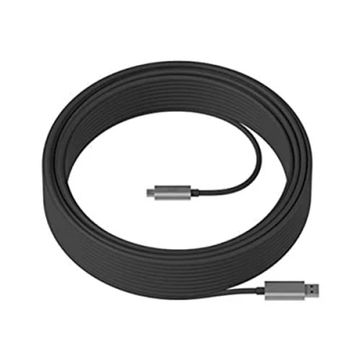 Image de Logitech Strong câble USB 25 m 3.2 Gen 2 (3.1 2) A C Noir