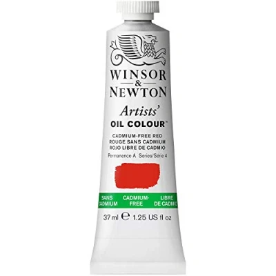 Image de Winsor &amp; Newton Artists Huile Extra Fine Tube 37ml 901 Rouge sans cadmium