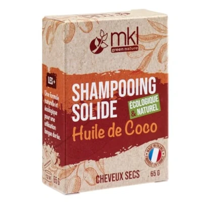 Image de mkl Shampooing Solide 65 G Huile DE Coco