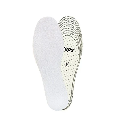 Image de Kaps Frotte Semelles Intérieures pour Chaussures d&#039;Été Homme et Femme, Tissu Éponge Anti Transpiration, Taille Ajustable à Découper Multicolore
