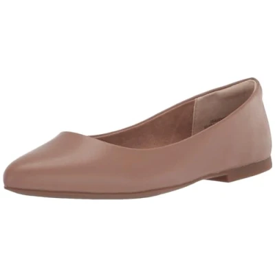 Image de Amazon Essentials Ballerines à Bout Pointu Femme, Brun, 38.5 EU