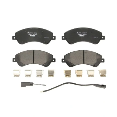 Image de TEXTAR 2448501 Jeu de plaquettes frein contact signal d&#039;usure inclus avec vis d&#039;étrier accessoires FORD: Transit Mk6 Minibus