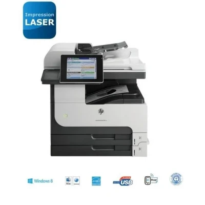 Image de HP LaserJet Enterprise Imprimante multifonction MFP M725dn, Impression, copie, numérisation, ADF de 100 pages; Impression USB en façade; Numérisation vers e mail/PDF; recto verso Neuf
