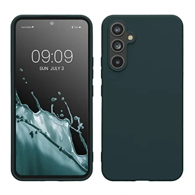 Image de kwmobile Housse Compatible avec Samsung Galaxy A54 5G Coque de téléphone Protection Souple en Silicone Ardoise foncée