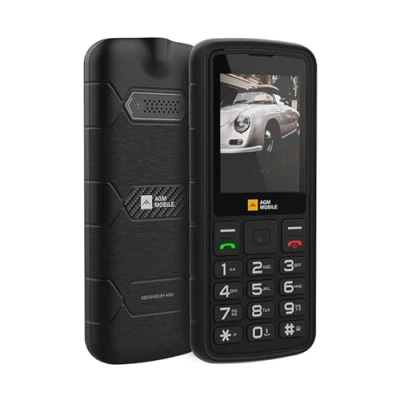 Image de AGM M9 4G Téléphone Portable Senior Débloqué avec Grandes Touches Robuste Étanche IP68 Double SIM Numérotation Rapide Ergono