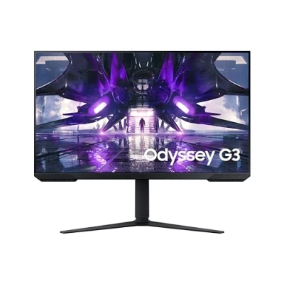 Image de Samsung Ecran PC Odyssey G3 27&#039;&#039; 165Hz, 1ms MPRT , Dalle VA, Résolution 1920 x 1080 3 000 : 1 250 cd/m², AMD FreeSync Premium, Eye Saver Mode &amp; Flicker Free, Pied Ajustable, DisplayPort