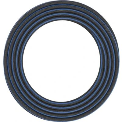 Image de Fiskars Tuyau d&#039;Arrosage L, Protection contre UV, Testé sous Pression, Résistance à la torsion niveau 4 (sur 5), 30 m, Ø 1,3 cm (1/2&#039;&#039;), 4,2 kg, noir/orange/bleu, 1027105