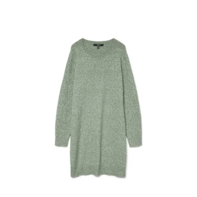 Image de Vero Moda Curve Vmdoffy LS Oneck GA NOOS Robe pull, Femme, Taille: 48/50, Laurel wreath